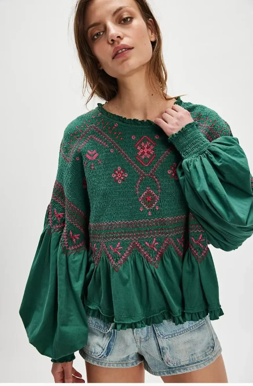 Free People Holly Long Sleeve Knit Top XS NEW